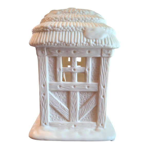 PartyLite P0108 O Holy Night porcelain bisque Candle Holder  Nativity Scene - Picture 6 of 10